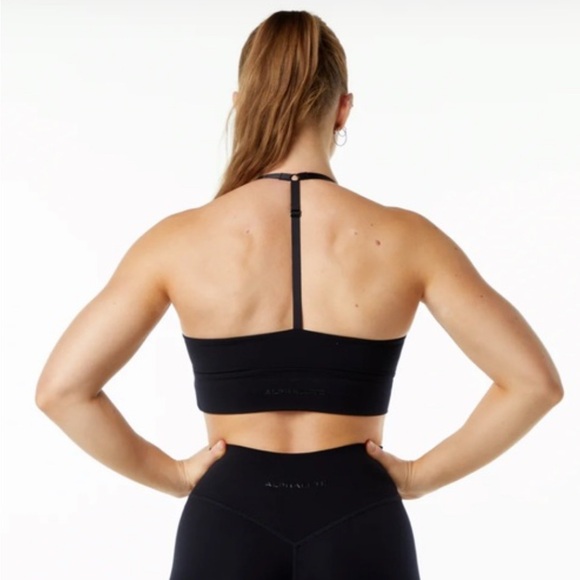 ALPHALETE Alphalux Wonder Sports Bra Black Women's‎ SIZE SMALL - Picture 1 of 6